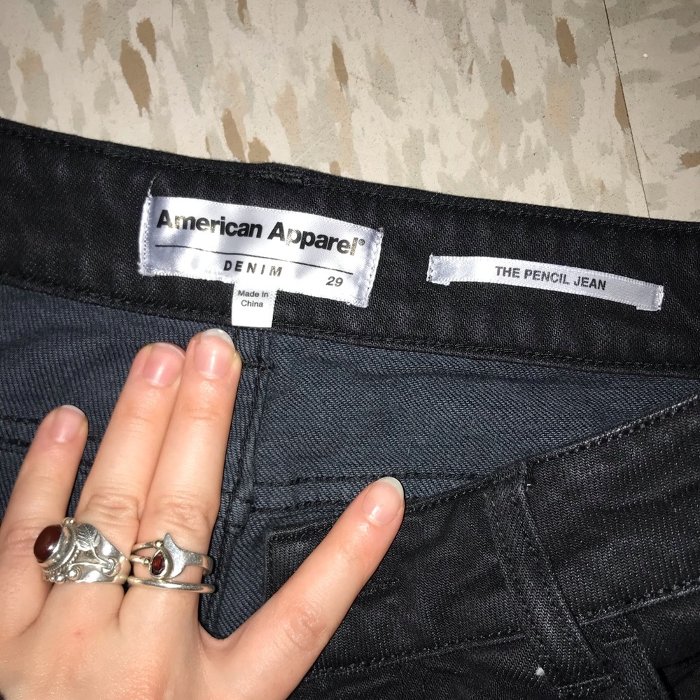 American Apparel Pencil Jeans